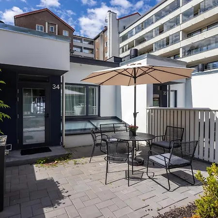 Scandinavian Deluxe House With Private Sauna At Kamppi Apartment