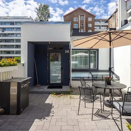 아파트 Scandinavian Deluxe House With Private Sauna At Kamppi