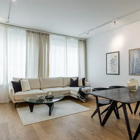 아파트 Scandinavian Deluxe House With Private Sauna At Kamppi 헬싱키